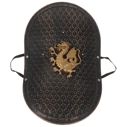 LIGIGWASH Kinderkostüm Mittelalterlicher Soldat mit Bronzefarbenem Schild Langlebiges Rollenspiel zubehör für Jungen und Mädchen Realistische Nachbildung für Fasching Party und LIGIGWASH Kinderkostüm Mittelalterlicher Soldat mit Bronzefarbenem Schild Langlebiges Rollenspiel zubehör für Jungen und Mädchen Realistische Nachbildung für Fasching Party und von LIGIGWASH