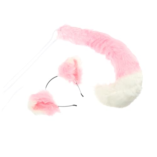 LIGIGWASH Kostüm Fuchsohren Haarreif mit Plüsch Schweif Teiliges für Cosplay Geburtstag Party Mädchen Tier Accessoire Sicher LIGIGWASH Kostüm Fuchsohren Haarreif mit Plüsch Schweif Teiliges für Cosplay Geburtstag Party Mädchen Tier Accessoire Sicher von LIGIGWASH