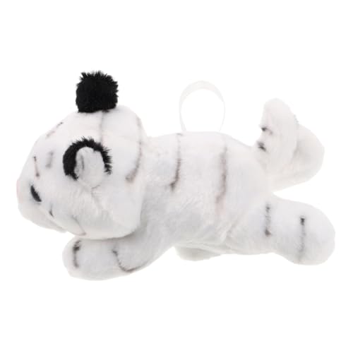 LIGIGWASH Niedlicher Plüsch tiger Schulter anstecker Kuscheltier Weicher Tieranhänger Für Dschungel party Cosplay Kostüm Accessoire Weißer Tiger LIGIGWASH Niedlicher Plüsch tiger Schulter anstecker Kuscheltier Weicher Tieranhänger Für Dschungel party Cosplay Kostüm Accessoire Weißer Tiger von LIGIGWASH
