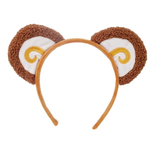 LIGIGWASH Niedliches Affenohren stirnband aus Teddyplüsch für Kleine Mädchen Dekoratives Cosplay zubehör für Party Karneval und Halloween Weiches Geeignet als LIGIGWASH Niedliches Affenohren stirnband aus Teddyplüsch für Kleine Mädchen Dekoratives Cosplay zubehör für Party Karneval und Halloween Weiches Geeignet als von LIGIGWASH