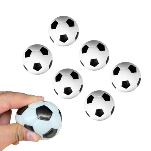 6 Stück Schaumstoffball Softball Fußball Mini Fussball Schaumstoffball Football Antistressball Kinder Kleiner Schaumstoff Ball Klein Softbälle Stressball Schaumstoffbälle Stressbälle Weich Fußbälle von LILIKAI