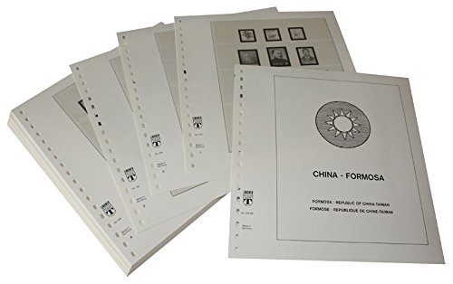 LINDNER Das Original China - Taiwan (Formosa) mit Portomarken 1948-1998 - Vordruckblätter Jahrgang 1989-1994 von LINDNER Das Original