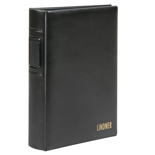 LINDNER Das Original Classic Ringbinder, leer, schwarz von LINDNER Das Original