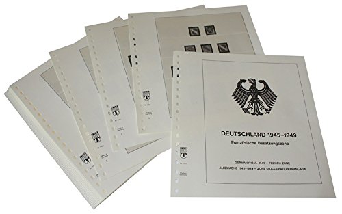 LINDNER Das Original Deutschland Französische Besatzungszone Deutschland 1945-1949 - Vordruckblätter Jahrgang 1945-1949 von LINDNER Das Original