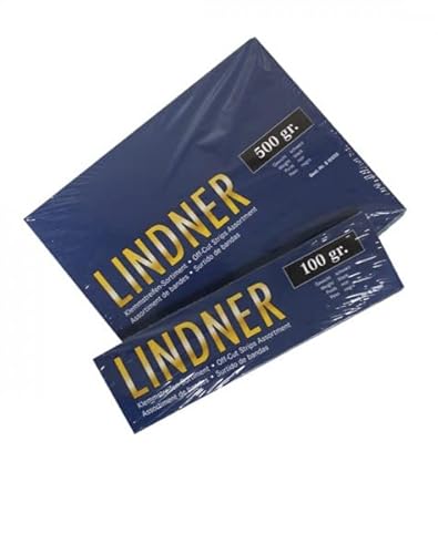 LINDNER Das Original Klemmstreifen-Kiloware: 1.Wahl, 500 g, schwarz von LINDNER Das Original