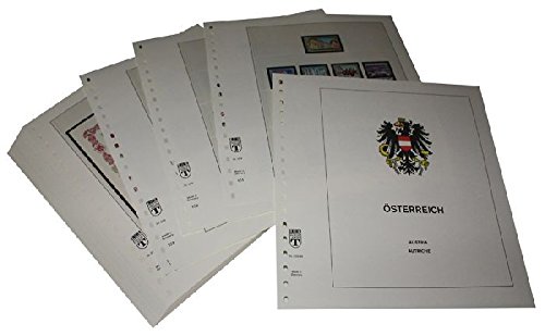 LINDNER Das Original Österreich - Vordruckblätter Jahrgang 2007-2011 von LINDNER Das Original