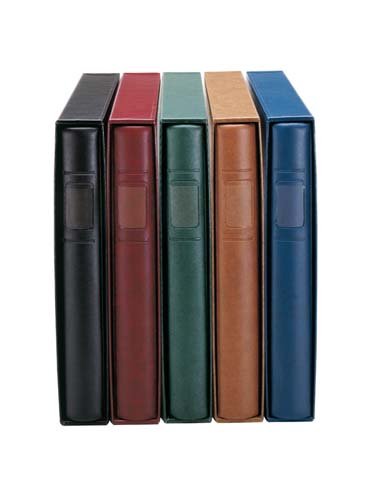 LINDNER Das Original Set: Ringbinder Standard mit Schutzkassette 810 by-blau von LINDNER Das Original