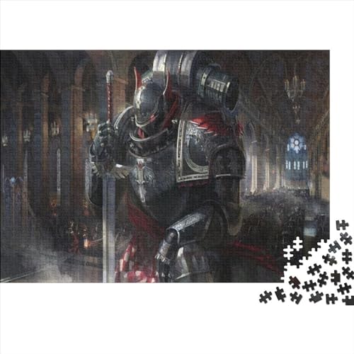 Warhammer 40 Puzzles für Erwachsene, 1000-teilige Puzzles für Erwachsene, Puzzles aus Holz, kreativ für Erwachsene, herausforderndes Spiel (75x50cm) von LINGOLSN