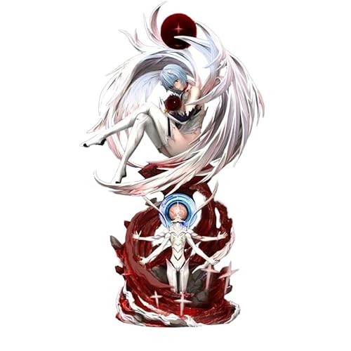 Anime-Figur Ayanami Rei Engels-Szene, 46 cm, PVC, Desktop-Dekoration, Sammlerstücke von LINGTAOM