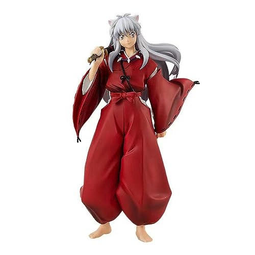 LINGTAOM 19cm.Figur Inuyasha Silber Haar Anime Sengoku Otogi Zoshi Inuyasha PVC Action Figur Sammeln Modell Geschenk von LINGTAOM