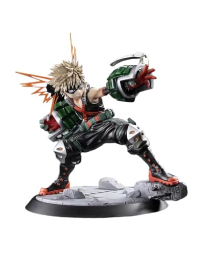 LINGTAOM Anime Peripheriefigur, Modell Bakugo Katsuki Kampfszene, 15 cm, PVC, Desktop-Ornament, Sammlerstück von LINGTAOM