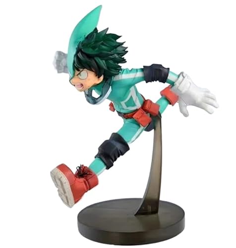 LINGTAOM Anime-Peripheriefigur, Modell Midoriya Izuku, Kampfszene, 10 cm, PVC, Desktop-Ornament, Sammlerstück von LINGTAOM