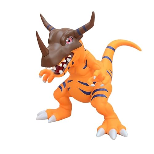 LINGTAOM Anime-Peripheriefiguren-Modell, Greymon, stehend, 11 cm, PVC, Tischdekoration, Sammlerstücke von LINGTAOM