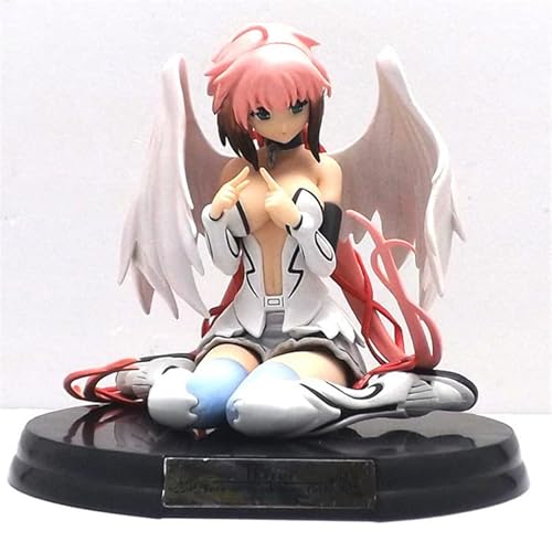 LINGTAOM Charaktermodell Uranus Queen Battle Edition, hübsches Mädchen, kniende Position, 15 cm, PVC-Box-Set, Schreibtisch-Ornament, Statue von LINGTAOM