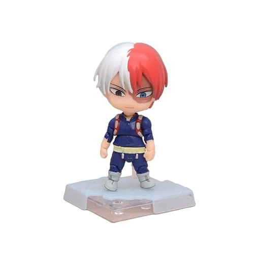 LINGTAOM Comic-Peripheriefigur, Modell Todoroki Shoto Q, stehend, 10 cm, PVC, Tischdekoration, Sammlerstück von LINGTAOM