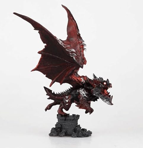 LINGTAOM Spielfigur Nefararion Deathwing 20 cm PCV Box Desktop Ornament Charakter Modell Sammlerstück Statue von LINGTAOM