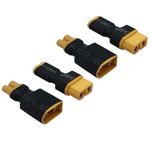 LINSYRC 2 Paar XT30 auf XT60 Stecker RC Stecker Buchse Stecker Adapter für RC FPV Drohne Auto Lipo NiMH Batterieladegerät ESC von LINSYRC