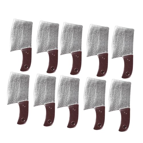 LIOOBO 15 Stück Teiliges Miniatur Resin küchenmesser Realistische Mini Küchenutensilien für Puppenhaus Dekoration Leichte Harz spielmodelle für Mini Küche und DIY Zubehör LIOOBO 15 Stück Teiliges Miniatur Resin küchenmesser Realistische Mini Küchenutensilien für Puppenhaus Dekoration Leichte Harz spielmodelle für Mini Küche und DIY Zubehör von LIOOBO