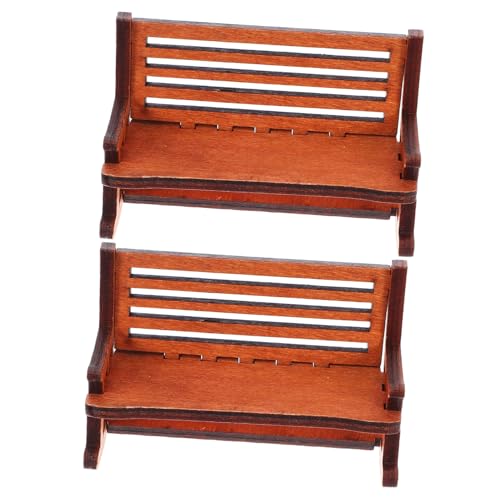 LIOOBO 2 Stück Miniatur Holz Schaukelstuhl Puppenhaus Möbel Dekoration Langlebig Dickes Holz Verspieltes Design für Schreibtisch Regal Wohnkultur LIOOBO 2 Stück Miniatur Holz Schaukelstuhl Puppenhaus Möbel Dekoration Langlebig Dickes Holz Verspieltes Design für Schreibtisch Regal Wohnkultur von LIOOBO