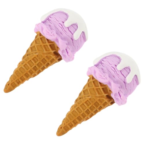 LIOOBO 2 Stück Realistisches Eiscreme Modell aus Resin Detailgetreue Simulation Dekoratives Dessertfiguren Geeignet als Laden Party-deko Hochwertige Verarbeitung Farblich LIOOBO 2 Stück Realistisches Eiscreme Modell aus Resin Detailgetreue Simulation Dekoratives Dessertfiguren Geeignet als Laden Party-deko Hochwertige Verarbeitung Farblich von LIOOBO