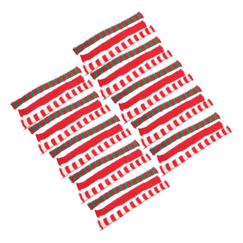 LIOOBO 30 Stück Mini Schal Aus Wolle Mini Weihnachtsschal Zum Basteln Dekor Damen Schal Mit Schneemann Motiv Kleines Weiches Rotes LIOOBO 30 Stück Mini Schal Aus Wolle Mini Weihnachtsschal Zum Basteln Dekor Damen Schal Mit Schneemann Motiv Kleines Weiches Rotes von LIOOBO