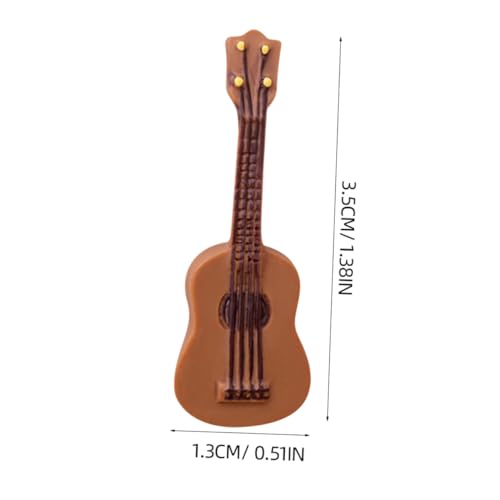 LIOOBO 30 Stück Teiliges Mini Gitarrenmodell aus Langlebigem Resin Detailgetreue Miniaturgitarre für Puppenhaus Sammler und Musikliebhaber Kompakte Musikdeko für Gitarristen LIOOBO 30 Stück Teiliges Mini Gitarrenmodell aus Langlebigem Resin Detailgetreue Miniaturgitarre für Puppenhaus Sammler und Musikliebhaber Kompakte Musikdeko für Gitarristen von LIOOBO