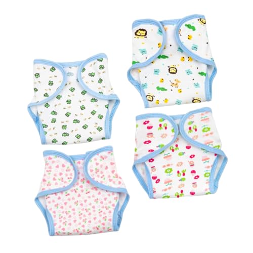 LIOOBO 4 Stücke Teiliges Verstellbar Wiederverwendbar Waschbar Puppenbekleidung mit Bunten Mustern für Fantasievolles Rollenspiel und Realistische Puppenpflege LIOOBO 4 Stücke Teiliges Verstellbar Wiederverwendbar Waschbar Puppenbekleidung mit Bunten Mustern für Fantasievolles Rollenspiel und Realistische Puppenpflege von LIOOBO