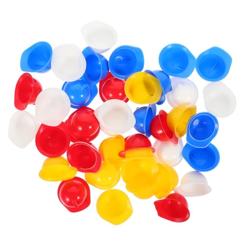 LIOOBO 40 Stück Teiliges Mini Bauschutzhelme aus Robustem Kunststoff Bunte Puppenhelme in Rot Blau Gelb Weiß Stabiler Mini Schutzhelm für Puppen als Dekoration LIOOBO 40 Stück Teiliges Mini Bauschutzhelme aus Robustem Kunststoff Bunte Puppenhelme in Rot Blau Gelb Weiß Stabiler Mini Schutzhelm für Puppen als Dekoration von LIOOBO