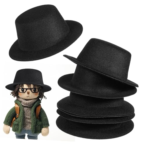 LIOOBO 6 Stücke Kleine Zubehör Tops DIY Entzückende Dekor Ornament Puppe Hut Schneemann Stoff Kleidung Formale LIOOBO 6 Stücke Kleine Zubehör Tops DIY Entzückende Dekor Ornament Puppe Hut Schneemann Stoff Kleidung Formale von LIOOBO