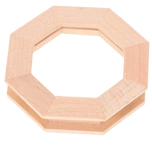 LIOOBO DIY Puppenhaus Zubehör Octagonal Fensterrahmen Holz Möbel Dekoration für Puppenhaus Landschaft LIOOBO DIY Puppenhaus Zubehör Octagonal Fensterrahmen Holz Möbel Dekoration für Puppenhaus Landschaft von LIOOBO