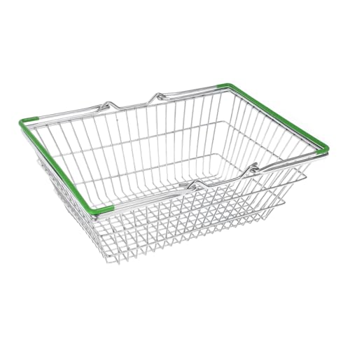 LIOOBO Einkaufskorb aus Robustem Realistisches Kaufladen Handlicher Mini Metallkorb für Jungen und Mädchen für Indoor und Outdoor Spielspaß Pädagogisch LIOOBO Einkaufskorb aus Robustem Realistisches Kaufladen Handlicher Mini Metallkorb für Jungen und Mädchen für Indoor und Outdoor Spielspaß Pädagogisch von LIOOBO