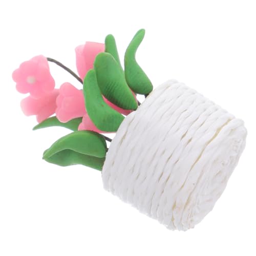 LIOOBO Miniatur Bonsai Pflanze aus Keramik und Miniaturmodell für Puppenhaus Zubehör Kleine Künstliche Topfpflanze Dekoratives Mikro landschafts deko Element für Miniaturgärten und DIY LIOOBO Miniatur Bonsai Pflanze aus Keramik und Miniaturmodell für Puppenhaus Zubehör Kleine Künstliche Topfpflanze Dekoratives Mikro landschafts deko Element für Miniaturgärten und DIY von LIOOBO
