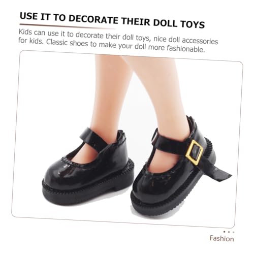 LIOOBO Miniatur Puppenschuhe aus Baumwolle Handgefertigte Dekorative Mini Doll Shoes Geeignet für Bjd Puppen DIY Puppenzubehör für Puppenhaus LIOOBO Miniatur Puppenschuhe aus Baumwolle Handgefertigte Dekorative Mini Doll Shoes Geeignet für Bjd Puppen DIY Puppenzubehör für Puppenhaus von LIOOBO
