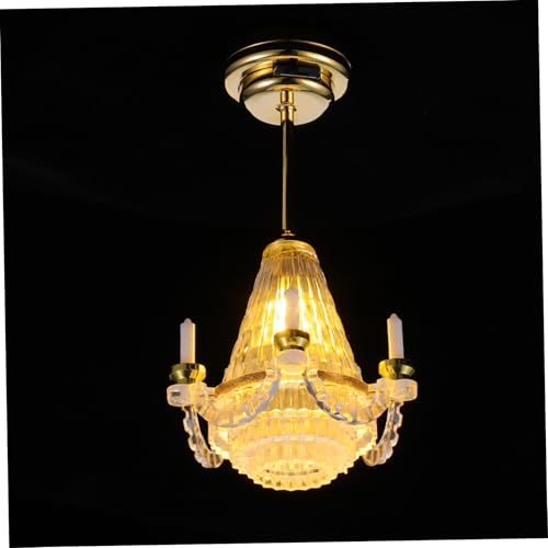 LIOOBO Puppenhaus Dekoration Handgefertigt Stabile Verarbeitung Für Innen Außen Zimmer Deckenleuchte Zubehör LIOOBO Puppenhaus Dekoration Handgefertigt Stabile Verarbeitung Für Innen Außen Zimmer Deckenleuchte Zubehör von LIOOBO