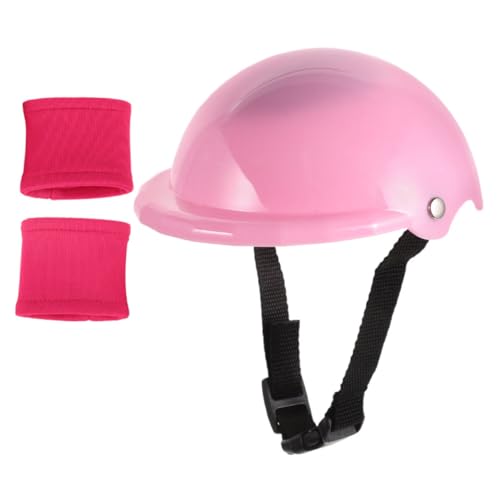 LIOOBO Puppensport Austauschbarem Fahrradhelm und Schutzausrüstung Realistisches Schutzset für Mädchenpuppen Passform für Aktives Rollenspiel LIOOBO Puppensport Austauschbarem Fahrradhelm und Schutzausrüstung Realistisches Schutzset für Mädchenpuppen Passform für Aktives Rollenspiel von LIOOBO