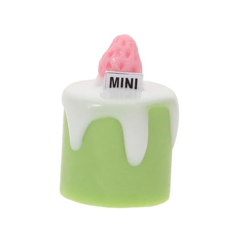 LIOOBO Realistisches Mini Dessert Modell Matcha Kuchen Figur Resin Miniatur Puppenhaus Dekoration Sammlerstück Für DIY Bastelprojekte Und Ausstellungen LIOOBO Realistisches Mini Dessert Modell Matcha Kuchen Figur Resin Miniatur Puppenhaus Dekoration Sammlerstück Für DIY Bastelprojekte Und Ausstellungen von LIOOBO