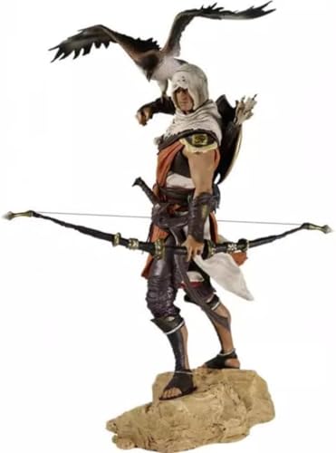 LIRUOXI for Holding Bow Assassin's Creed Figure Handmade PVC Anime Cartoon Character Model Statue Figure, Desktop Ornaments Decorations Gifts for Fans von LIRUOXI