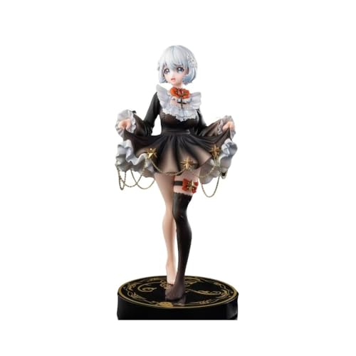 LIRUOXI für Animester Animester Whale Lady Cistus Hand Figur Handmade PVC Anime Cartoon Charakter Modell Statue Figur, Desktop Ornamente Dekorationen Geschenke für Fans (Gesangsfassung) von LIRUOXI