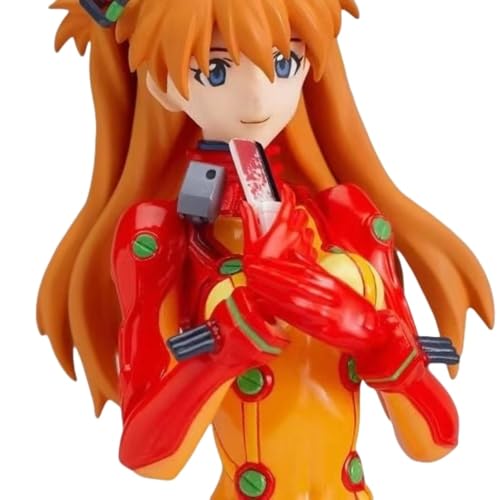 LIRUOXI für Asuka Figur Handmade PVC Anime Cartoon Charakter Modell Statue Figur, Desktop Ornamente Dekorationen Geschenke für Fans von LIRUOXI