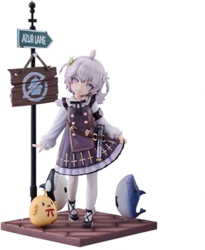 LIRUOXI für Azur Lane Game Cartoon Figur Handmade PVC Anime Cartoon Charakter Modell Statue Figur, Desktop Ornamente Dekorationen Geschenke für Fans (U-110) von LIRUOXI