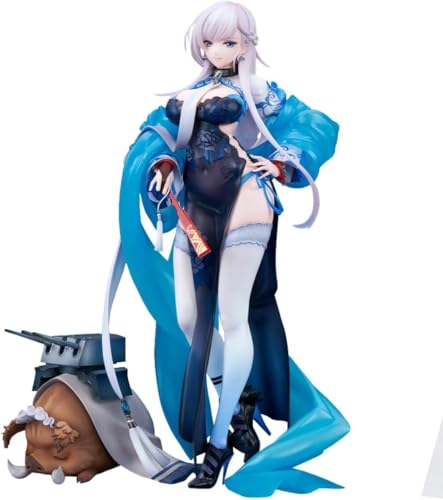 LIRUOXI für Azur Lane USS St. Louis Spiel Cartoon Figur Handmade PVC Anime Cartoon Charakter Modell Statue Figur, Desktop Ornamente Dekorationen Geschenke für Fans (HMS Belfast) von LIRUOXI