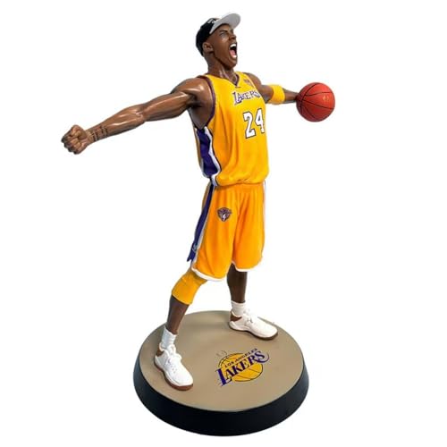 LIRUOXI für Basketball-Star Kobe Handpuppe Black Mamba brüllt bei Kobe Figur Handmade PVC Anime Cartoon Charakter Modell Statue Figur, Desktop Ornamente Dekorationen Geschenke für Fans von LIRUOXI