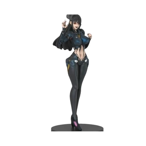 LIRUOXI für Behemoth Göttin des Sieges Figur Handmade PVC Anime Cartoon Charakter Modell Statue Figur, Desktop Ornamente Dekorationen Geschenke für Fans (etwa 12 cm) von LIRUOXI