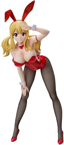 LIRUOXI für Black Silk Bunny Girl Version Anime Figur Handmade PVC Anime Cartoon Charakter Modell Statue Figur, Desktop Ornamente Dekorationen Geschenke für Fans (Lucy 3) von LIRUOXI