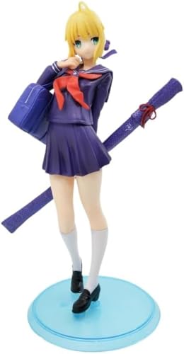 LIRUOXI für Blaue Schule Anzug Säbel Anime Figur Handmade PVC Anime Cartoon Charakter Modell Statue Figur, Desktop Ornamente Dekorationen Geschenke für Fans von LIRUOXI