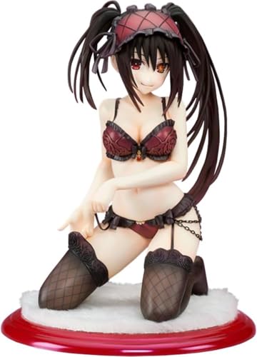 LIRUOXI für Date A Live Anime Figur Kurumi Tokisaki Serie Action Figur Statue Modell Kurumi Tokisaki Kimono Modell 23CM PVC Figur Sammlerstück Desktop Ornamente (Typ16) von LIRUOXI