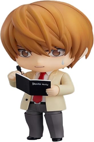 LIRUOXI für Death Note Figur Handmade PVC Anime Cartoon Charakter Modell Statue Figur, Desktop Ornamente Dekorationen Geschenke für Fans (Light Yagami) von LIRUOXI