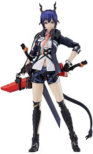 LIRUOXI für Figur Anime Game Action Statue Kaltsit/Chen/W/Eyjafjalla Figurine Big Size Anime Model Dolls Toys 27CM (Chen) von LIRUOXI