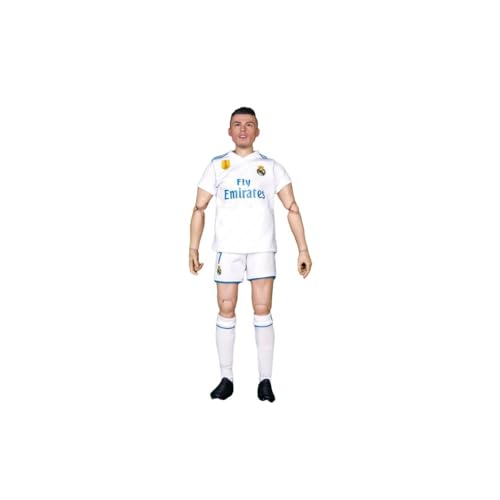 LIRUOXI für Football Star Soldat Figur Handmade PVC Anime Cartoon Charakter Modell Statue Figur, Desktop Ornamente Dekorationen Geschenke für Fans (Real Madrid Kairo) von LIRUOXI