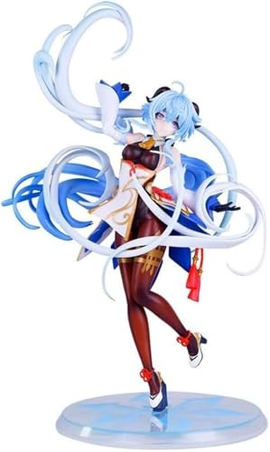 LIRUOXI für Genshin Auswirkungen Yae Miko, Ganyu Figur Handmade PVC Anime Cartoon Charakter Modell Statue Figur, Desktop Ornamente Dekorationen Geschenke für Fans (Ganyu 28 cm) von LIRUOXI